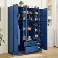 Whisen 71H Freestanding Kitchen Storage Pantry, Large Dining Storage Cabinet Cupboard Sideboards With 6 Doors, Adjustable Shelves