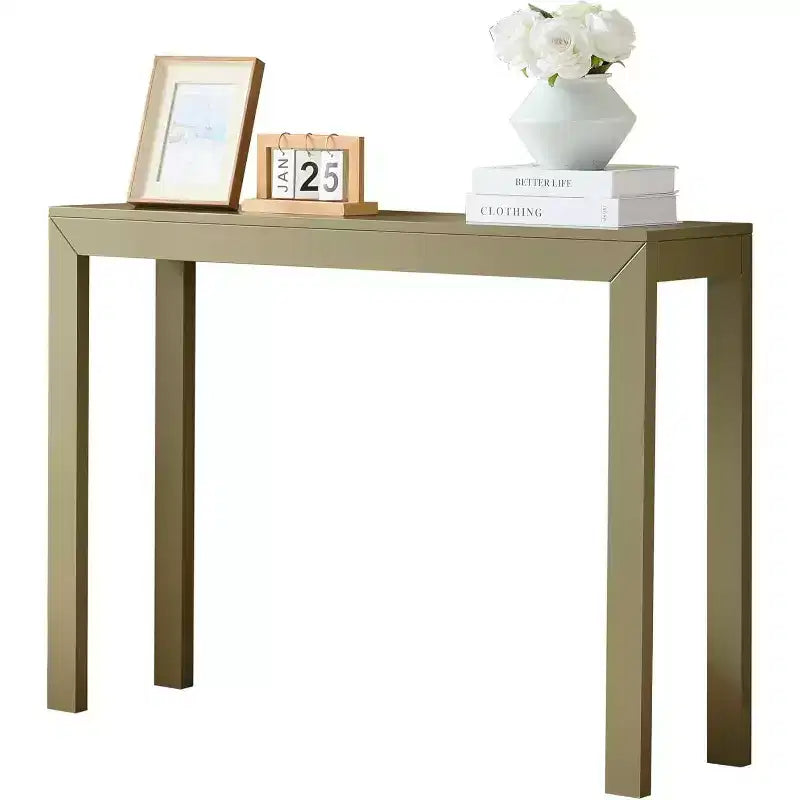 Kings Brand Furniture Russel Console Table - Modern Entryway Sofa Table, Behind The Couch, Hallway, Living Room
