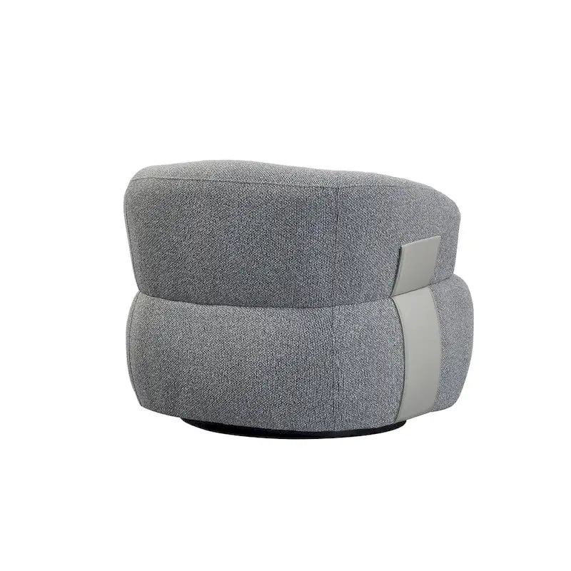 Kieon 33W 360 Swivel Modern Barrel Chair Accent Chair Set of 2
