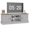 Modern TV Stand for 65-Inch TVs, Rustic Wood Entertainment Center with Spacious Storage Cabinets, Media Console Table for Living Room & Office