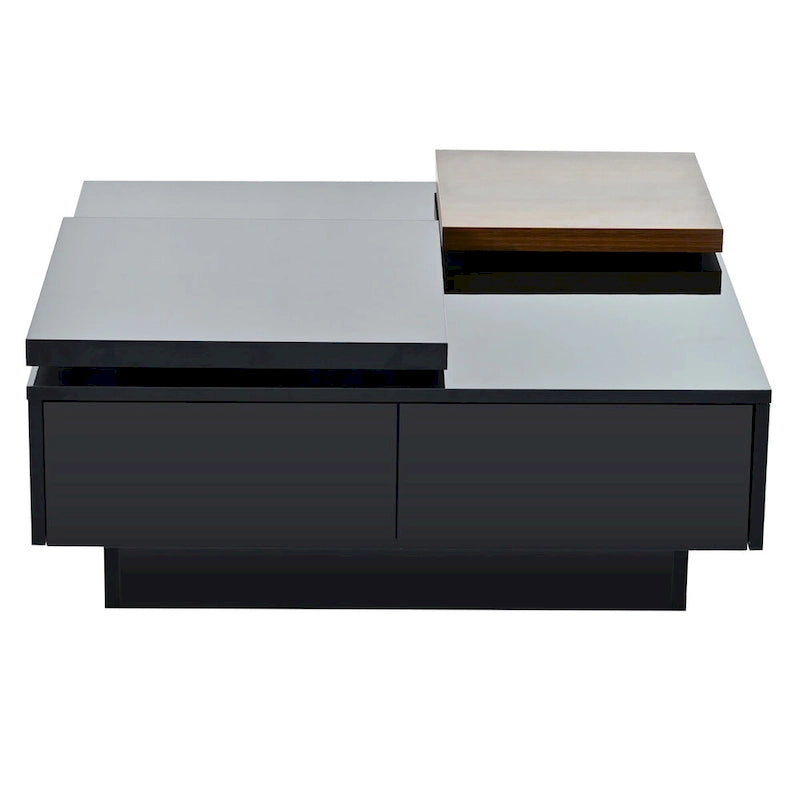 Modern Square Wood Coffee Table