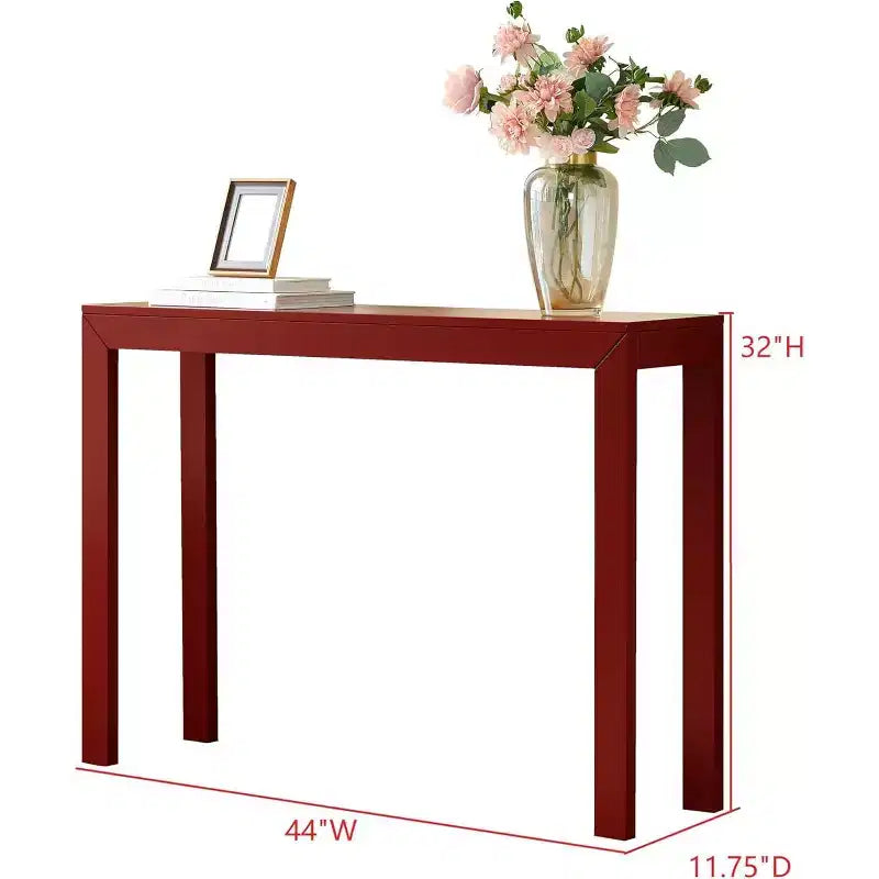 Kings Brand Furniture Russel Console Table - Modern Entryway Sofa Table, Behind The Couch, Hallway, Living Room