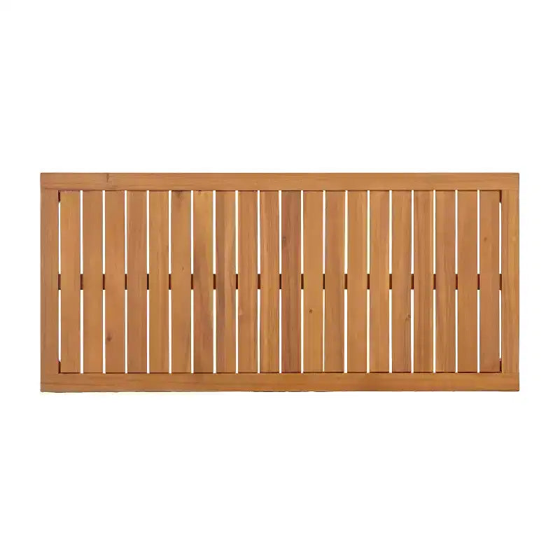 ModernLuxe 4/5-Piece Acacia Wood Patio Furniture Sofa Set, Outdoor Conversation Set with Coffee Table for Porch/Garden/Balcony