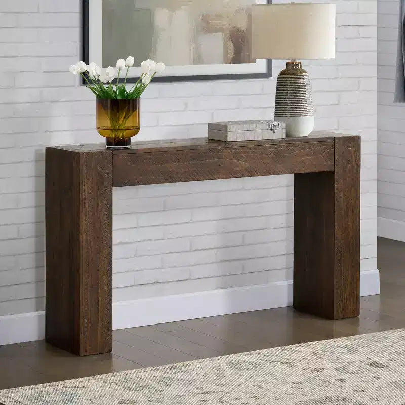 Stockyard Solid Wood Console Table 56 Inch