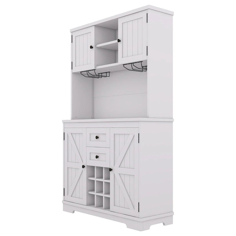 73.8H Kitchen Cabinet with Storage