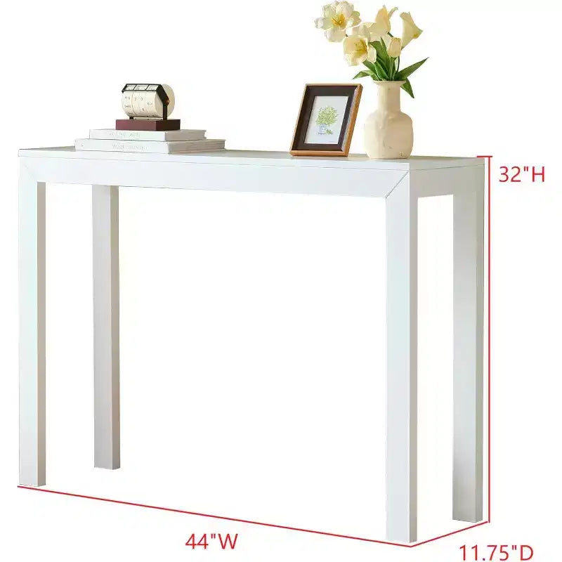 Kings Brand Furniture Russel Console Table - Modern Entryway Sofa Table, Behind The Couch, Hallway, Living Room