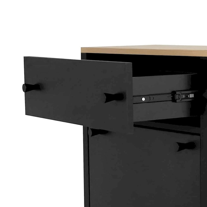 Meuble à chaussures moderne et minimaliste en bois avec tiroirs abattants et tiroir standard