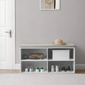 Yak About It - Double Seater Storage Bench with Top Cushion - White by White