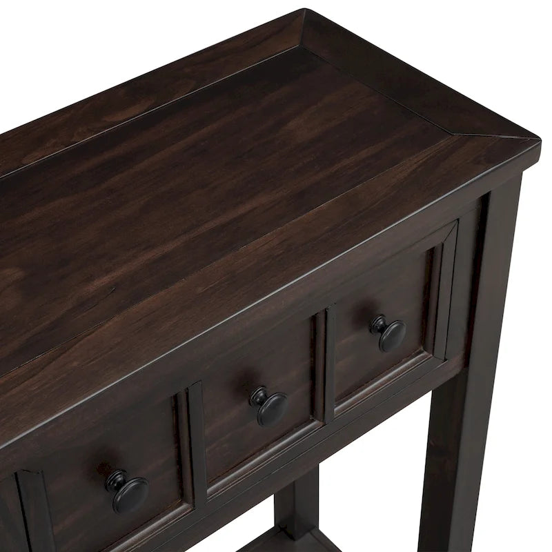 Rustic Entryway Console Table