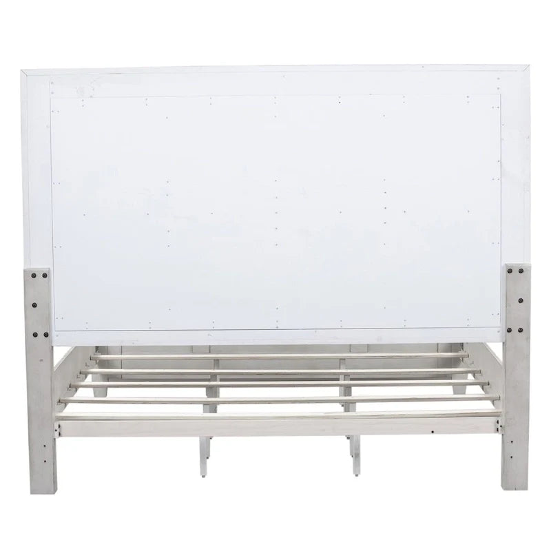 Heartland Antique White Tobacco Queen Decorative Panel Headboard