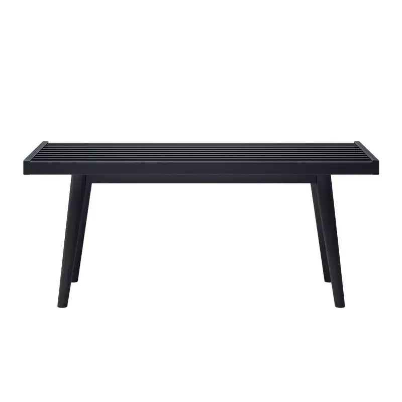 Plank+Beam Entryway Bench, Solid Wood End of Bed Bench for Bedroom, Hallway, Porch, 41.25