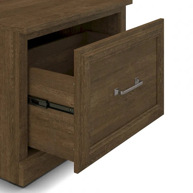 Woodland Full Entryway Storage Set with Coat Rack by Bush Furniture