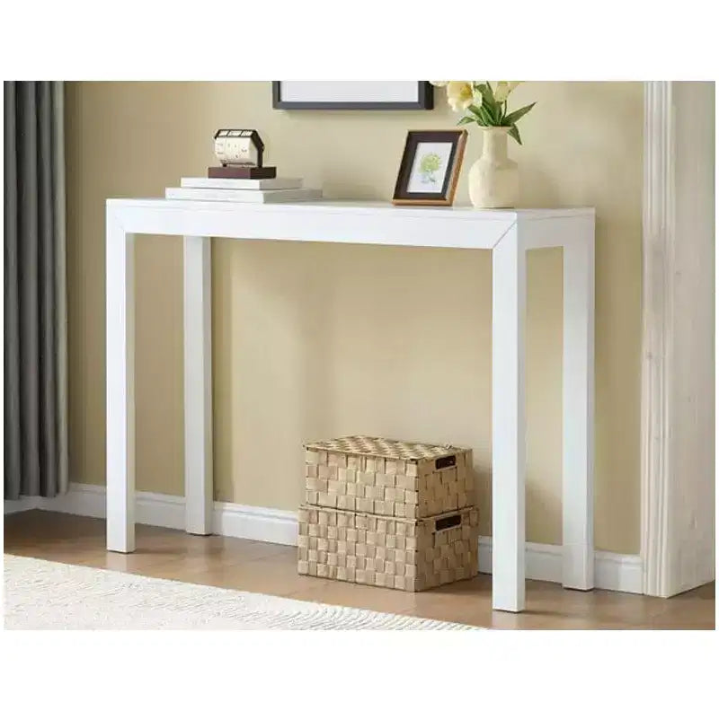 Kings Brand Furniture Russel Console Table - Modern Entryway Sofa Table, Behind The Couch, Hallway, Living Room