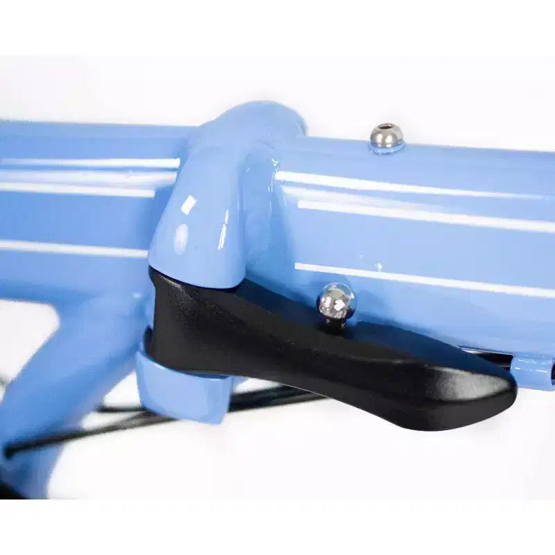 ZiZZO Via 7-Speed Aluminum 20 Folding Bike - Sky Blue