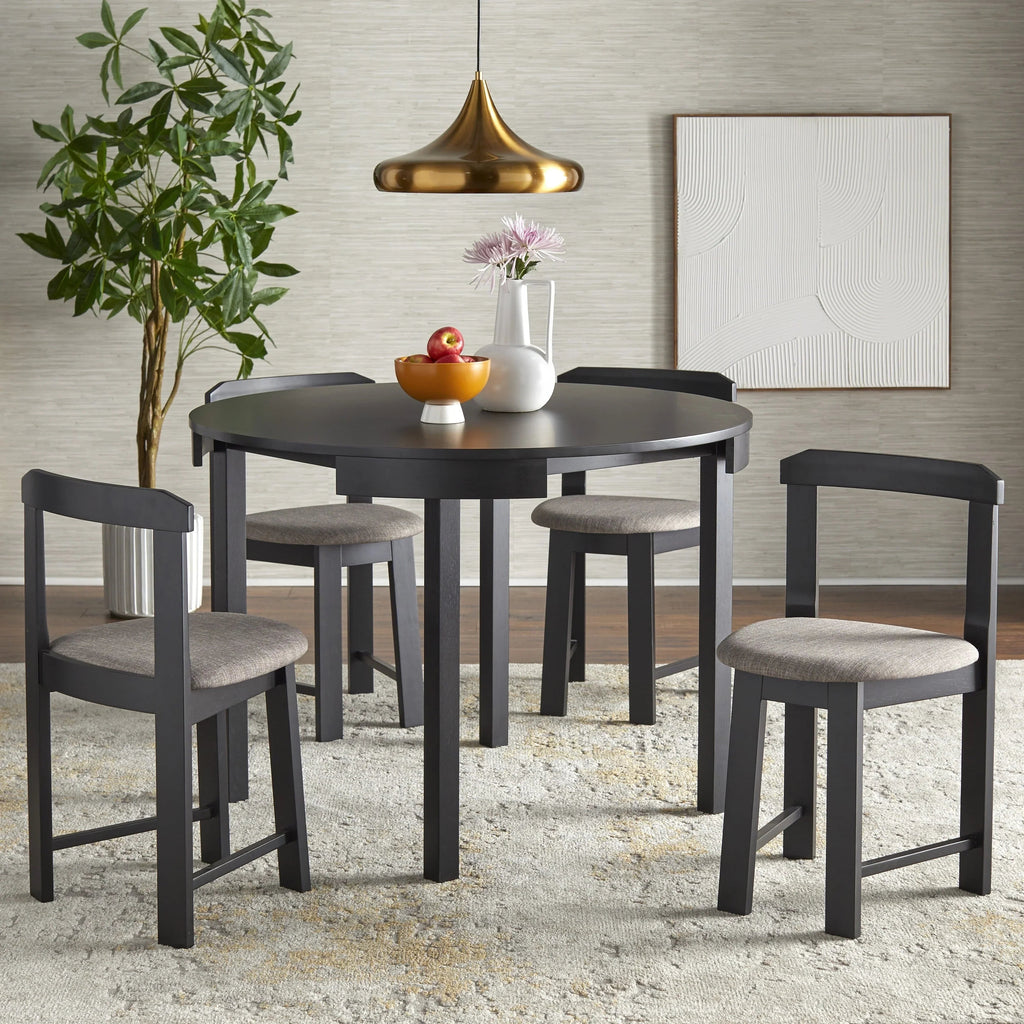 Harrisburg Tobey 5-piece Compact Round Dining Set