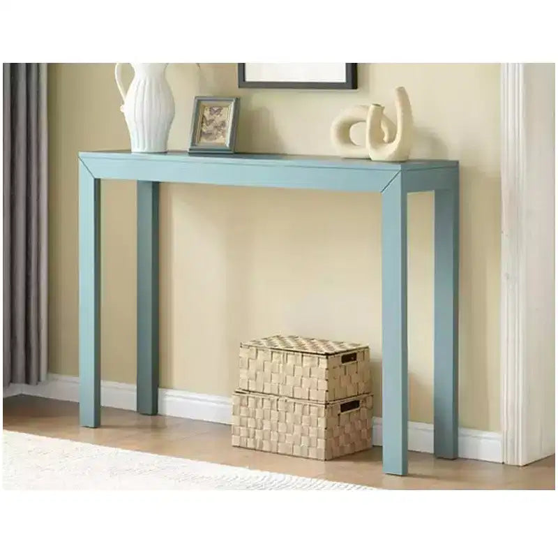 Kings Brand Furniture Russel Console Table - Modern Entryway Sofa Table, Behind The Couch, Hallway, Living Room