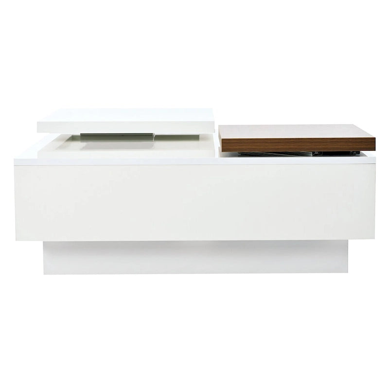 Modern Square Wood Coffee Table