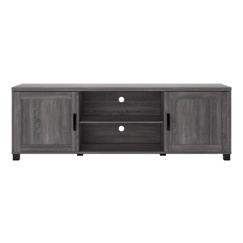 Virlomi TV Stand with Doors, TVs up to 85