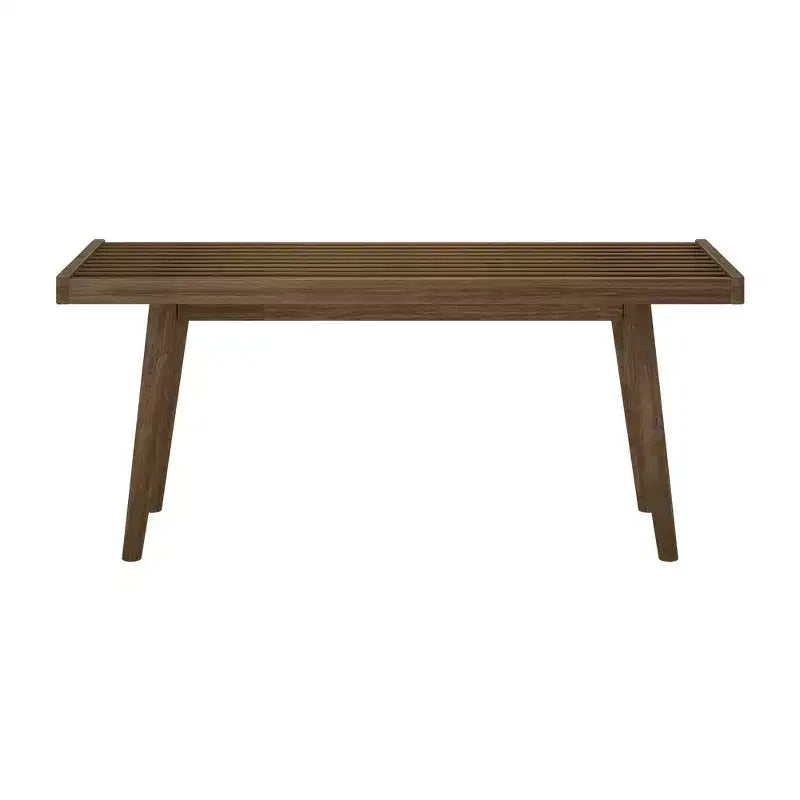 Plank+Beam Entryway Bench, Solid Wood End of Bed Bench for Bedroom, Hallway, Porch, 41.25