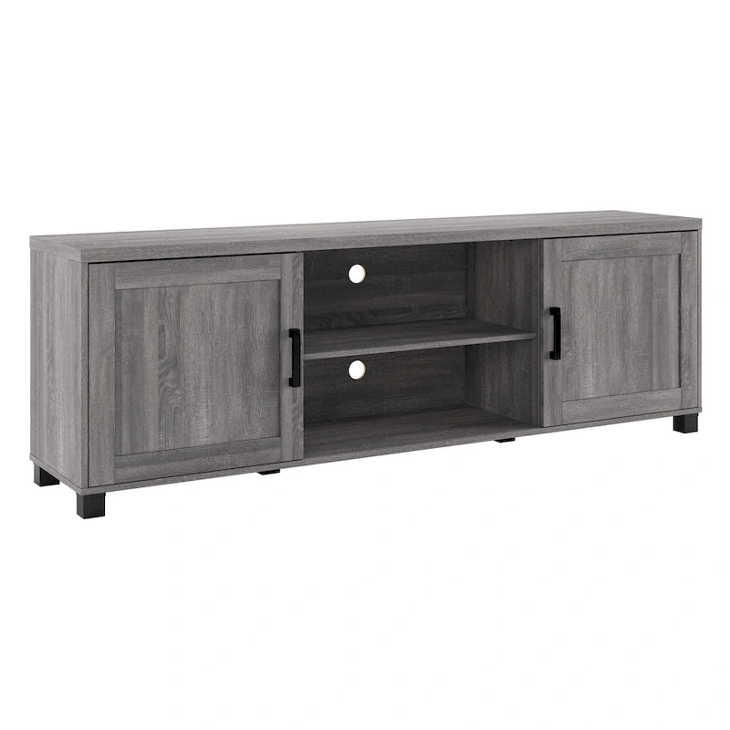 Virlomi TV Stand with Doors, TVs up to 85